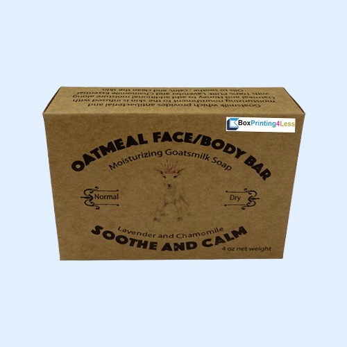 Kraft Soap Boxes