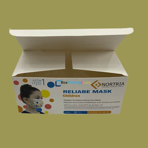 Custom Face Mask Boxes