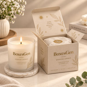 Custom Candle Jar Boxes