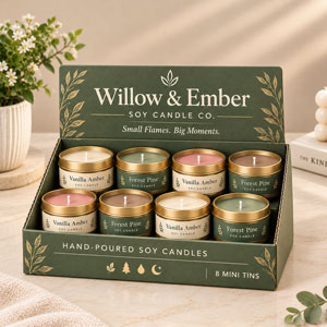 Candle Display Boxes