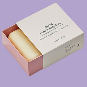 Custom Lid and Tray Soap Boxes